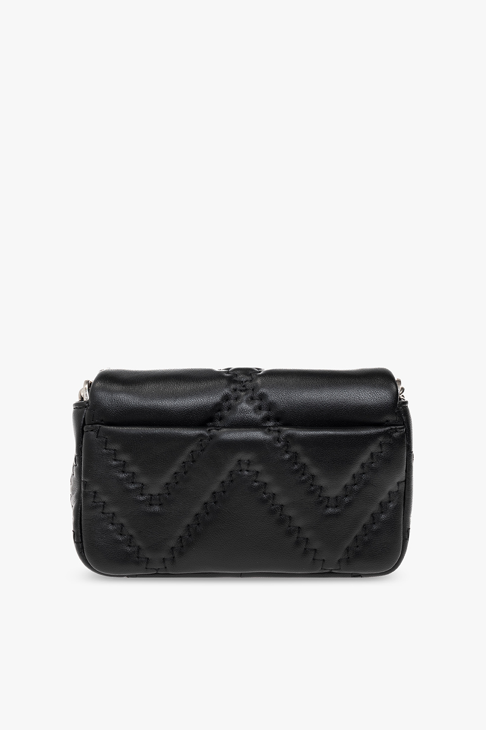 Black 'The J Marc Mini' quilted shoulder bag Marc Jacobs